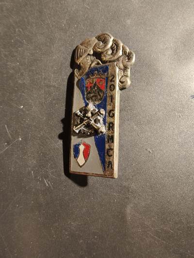 老王徽章第180期 - 法国陆军第201后勤维修大队证章