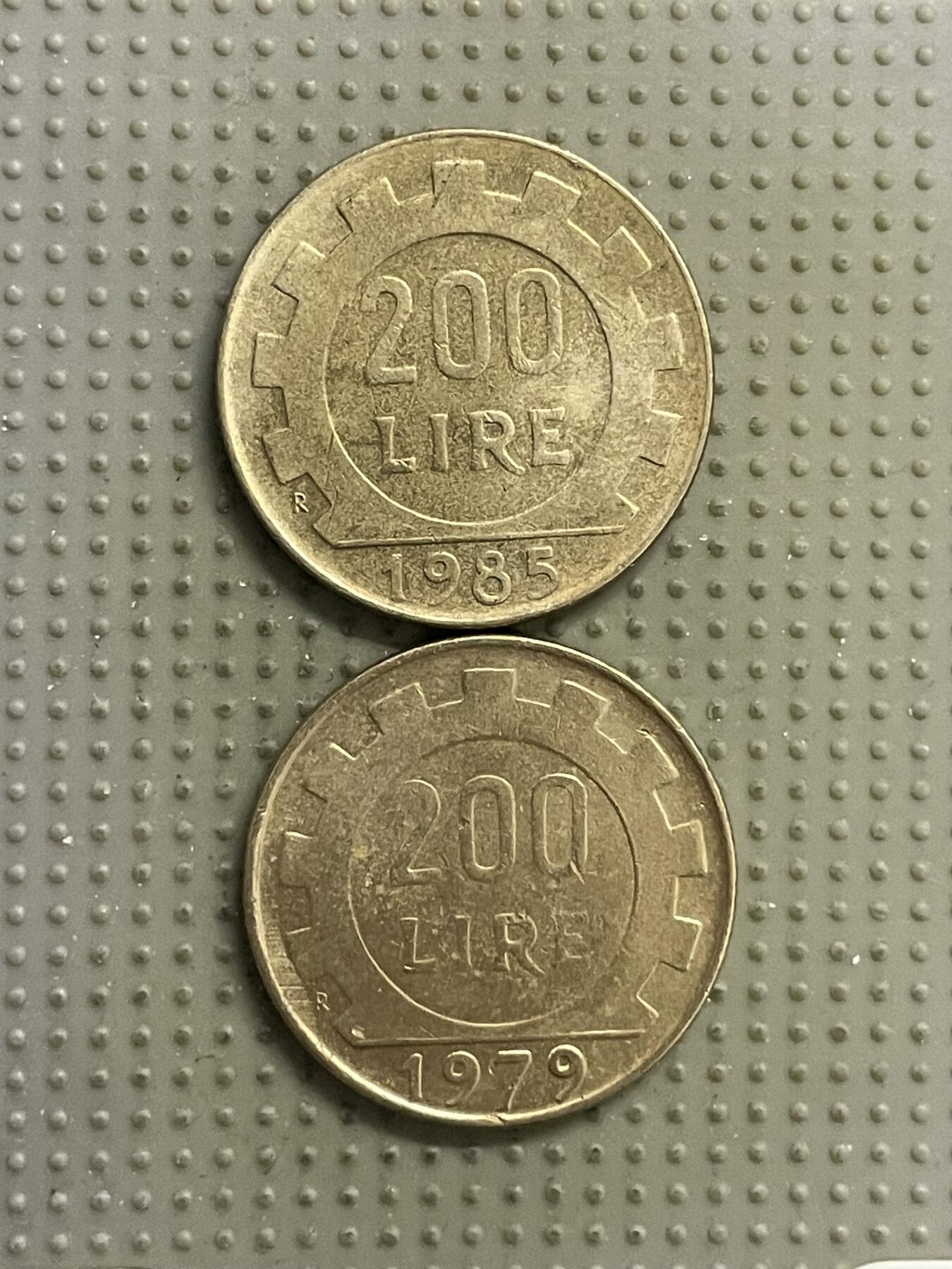 2026年第22场各国散币拍卖（总第172场） 意大利200里拉2枚