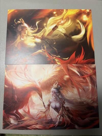 麦趣喜首场(2月7号周六晚上21点截拍，欢迎竞拍)  遇意十二月令 海报卡 王昭君