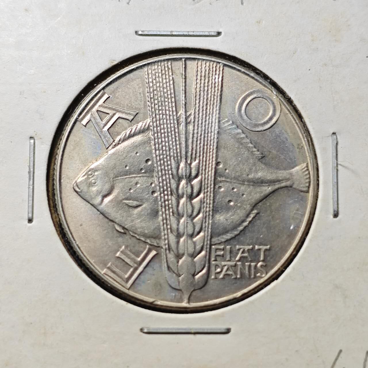 KK钱币收藏小铺  第394期  2月预留时间 周末发货 1971波兰10兹罗提 FAO纪念币 好品