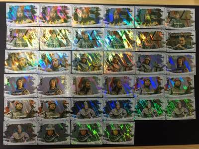 天玑星卡拍第169期《2.5周四截拍》持续收拍收评中 满赠卡需备注 - 三国演义 天权 94版收藏卡 34张 自制卡