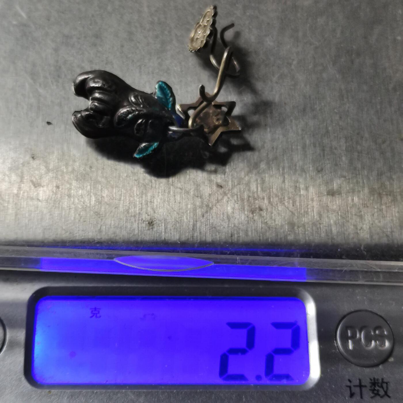 杂件专场99期 清末民国老银耳环