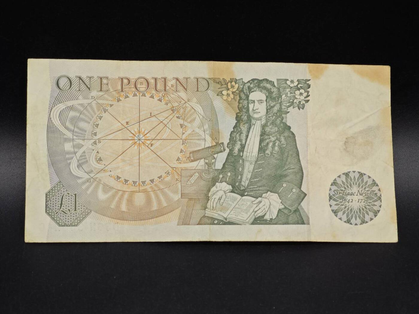 【淘币小摊】实时拍第八百六十五拍   纸币场    年前最后一周之前预留预留8号9号全部发出请更换最新收货地址不方便收货的请勿参拍或者顺丰到付 英国英格兰银行一镑纸币【有折】