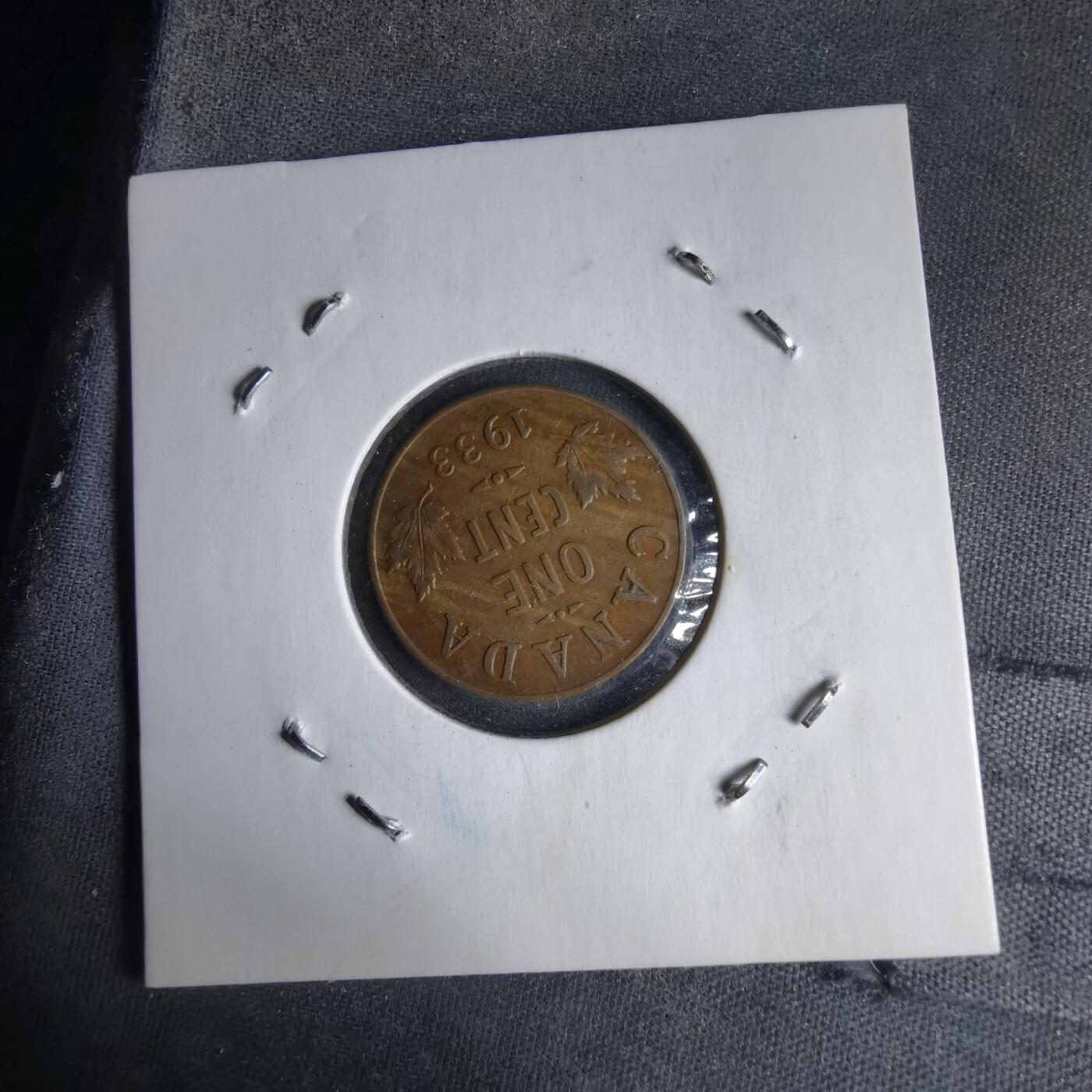 沼泽如烟--第987场 加拿大1933年一分