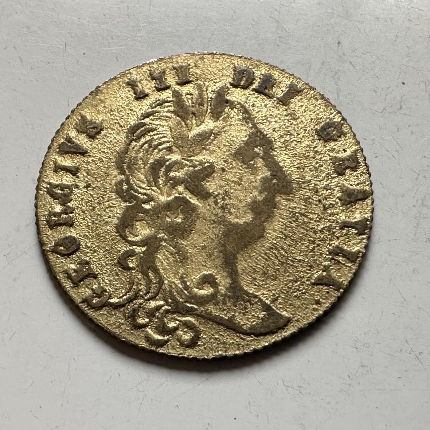 🌹外币初藏🌹🐯2026年第17场 快递将在12号停运 年前需发货的抓紧 ，年后正月十五恢复发货 英国1788年乔治三世 后铸代用币