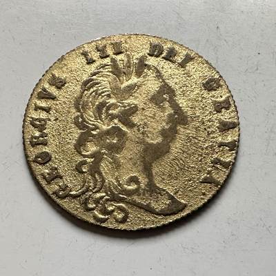 🌹外币初藏🌹🐯2026年第17场 快递将在12号停运 年前需发货的抓紧 ，年后正月十五恢复发货 - 英国1788年乔治三世 后铸代用币