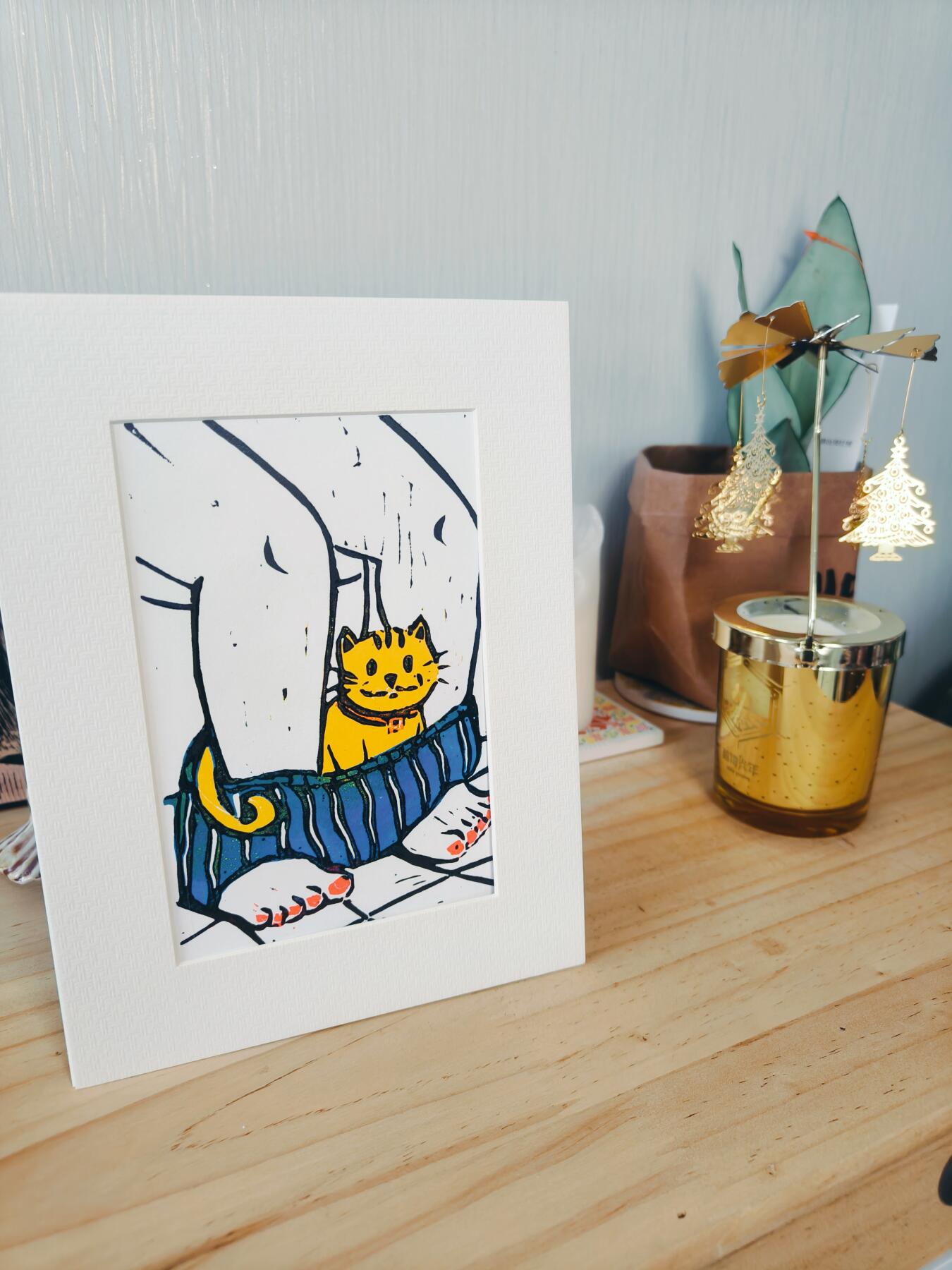 套色版画-萌宠专场