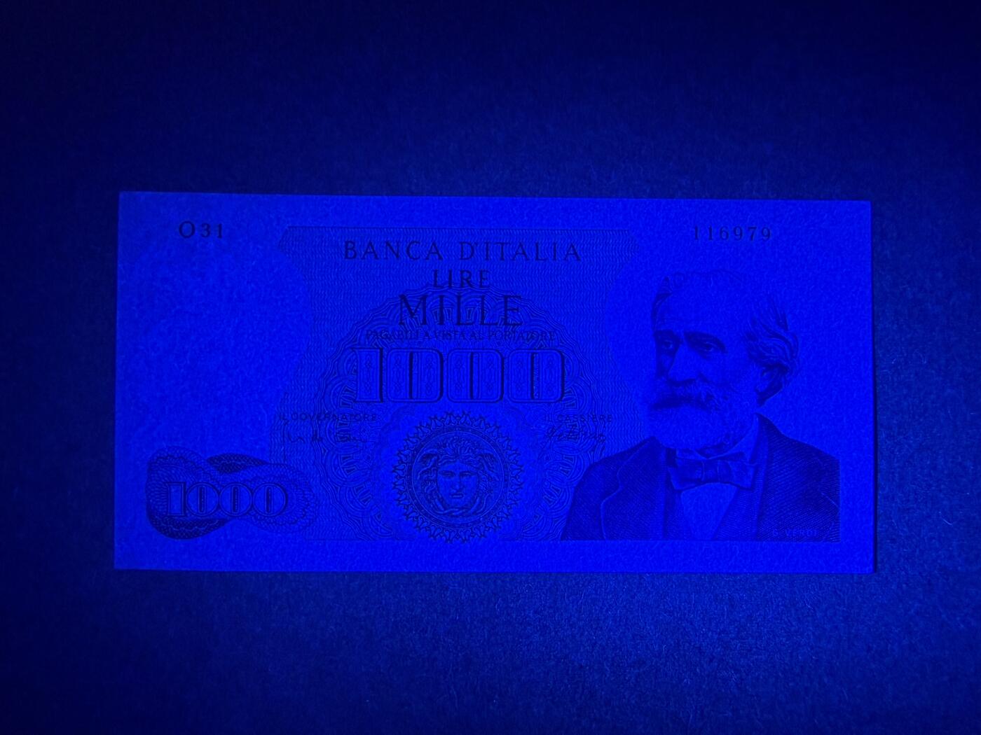 《艾美收藏》第231期-2.8周日外币精品(春节前收官)-世界最佳纸币特辑 意大利1000里拉 UNC 1965年老版本 意大利歌剧作曲家威尔第 无4