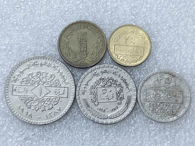 第一海外回流一元起拍收藏 散集专场  第301期 - 叙利亚硬币 5枚