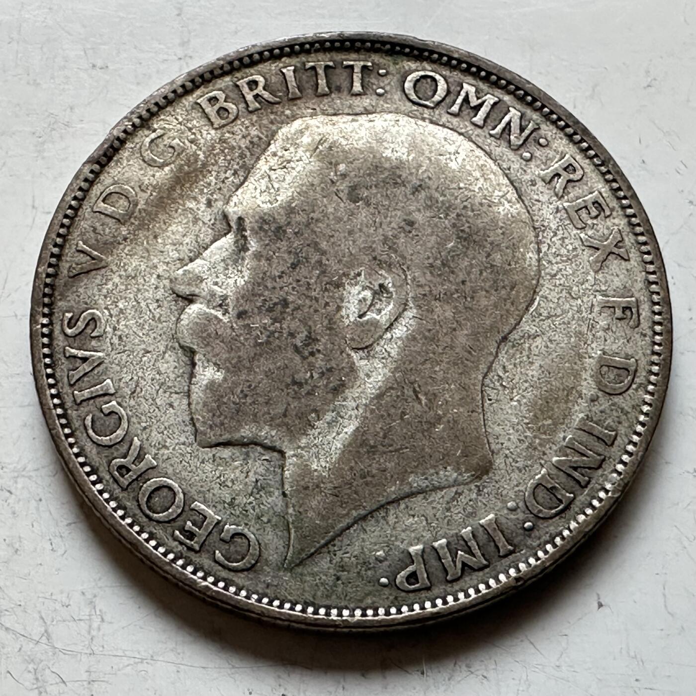 🌹外币初藏🌹🐯2026年第17场 快递将在12号停运 年前需发货的抓紧 ，年后正月十五恢复发货 英国1923年一弗罗林银币 11.3克50%银