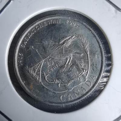 沼泽如烟--第987场 - 加拿大2005年25分纪念币