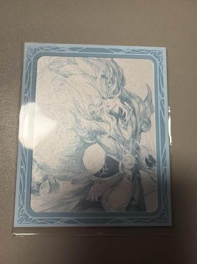 麦趣喜首场(2月7号周六晚上21点截拍，欢迎竞拍)  不凡玩品X王者荣耀 相卡 背面有防伪标 浮雕银闪工艺