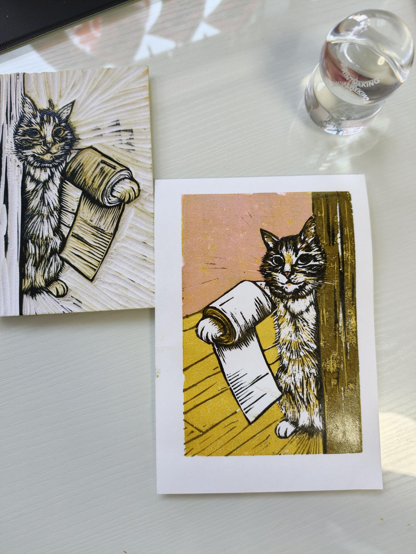 套色版画-萌宠专场