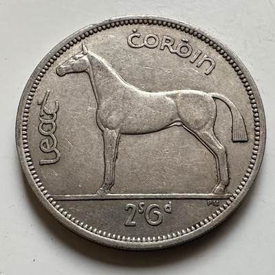 🌹外币初藏🌹🐯2026年第17场 快递将在12号停运 年前需发货的抓紧 ，年后正月十五恢复发货 - 爱尔兰1959年1/2克朗