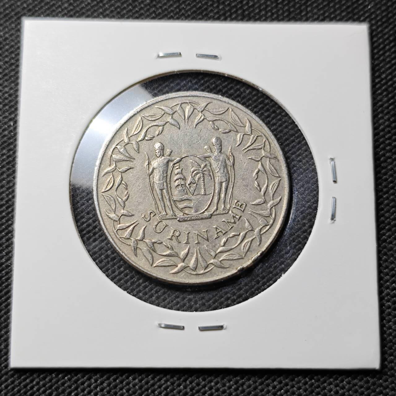 KK钱币收藏小铺  第393期  2月预留时间 周末发货  1989苏里南250分