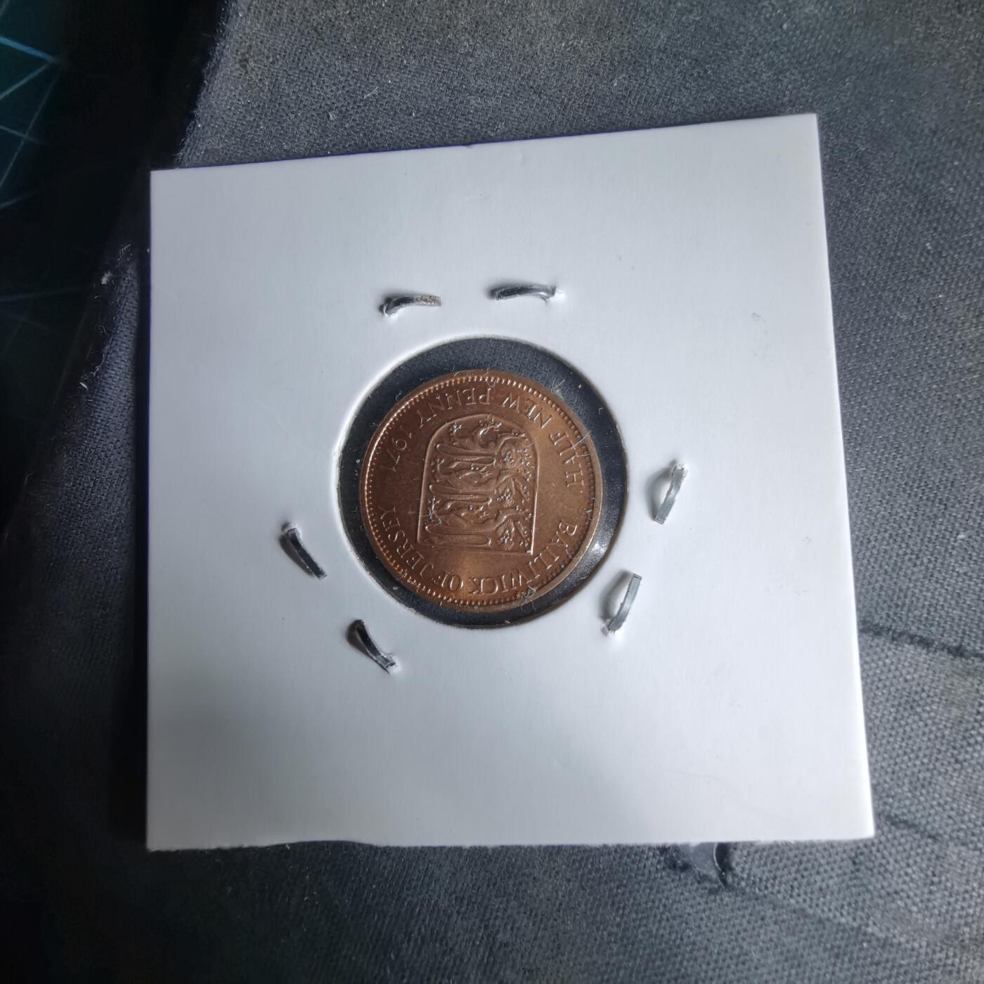 沼泽如烟--第987场 泽西1971年半便士