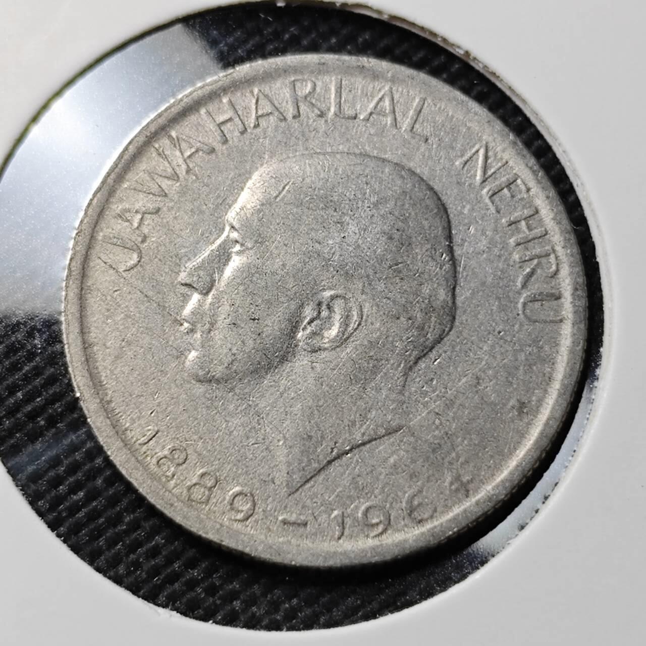 KK钱币收藏小铺  第393期  2月预留时间 周末发货  印度50派沙纪念币