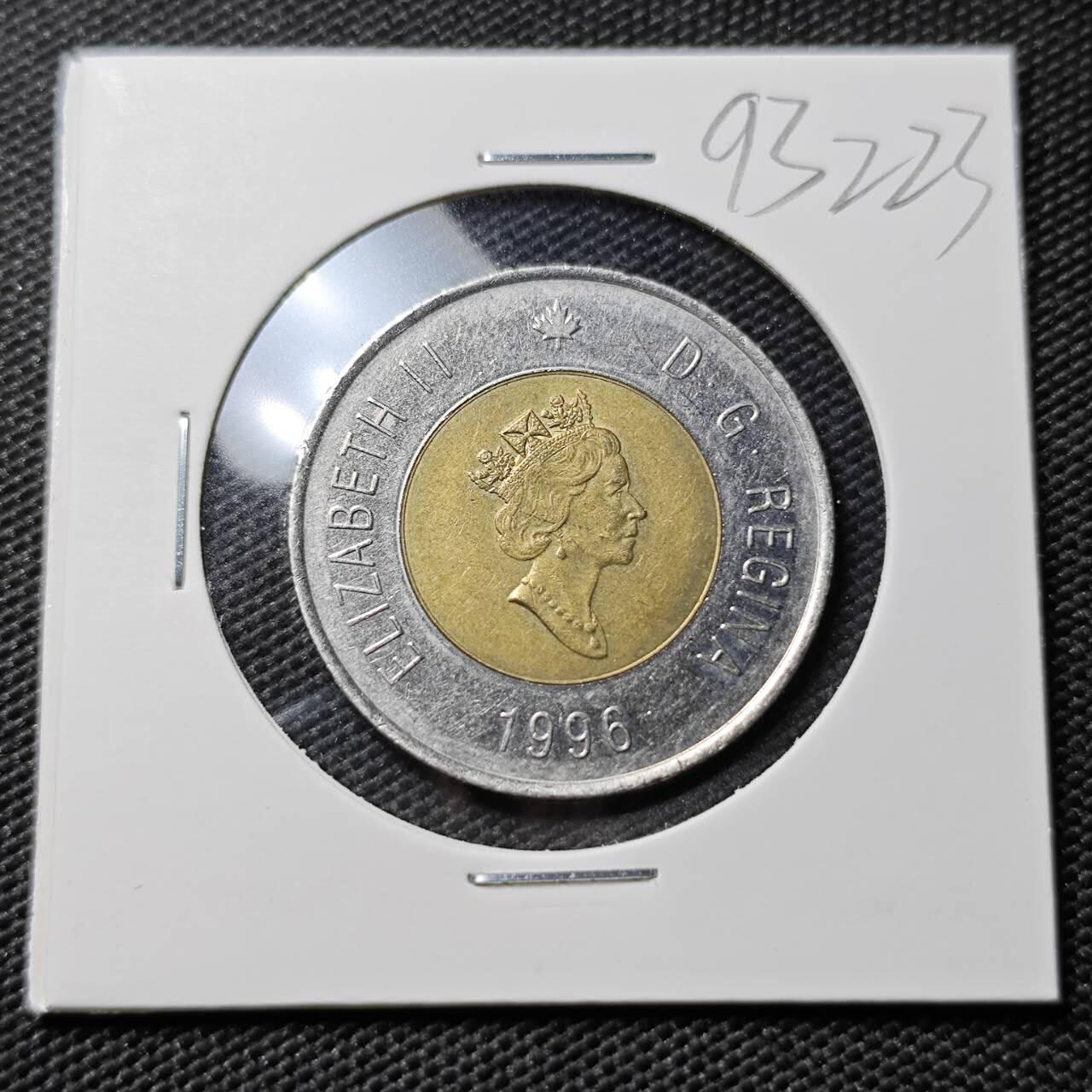 KK钱币收藏小铺  第393期  2月预留时间 周末发货  加拿大2元