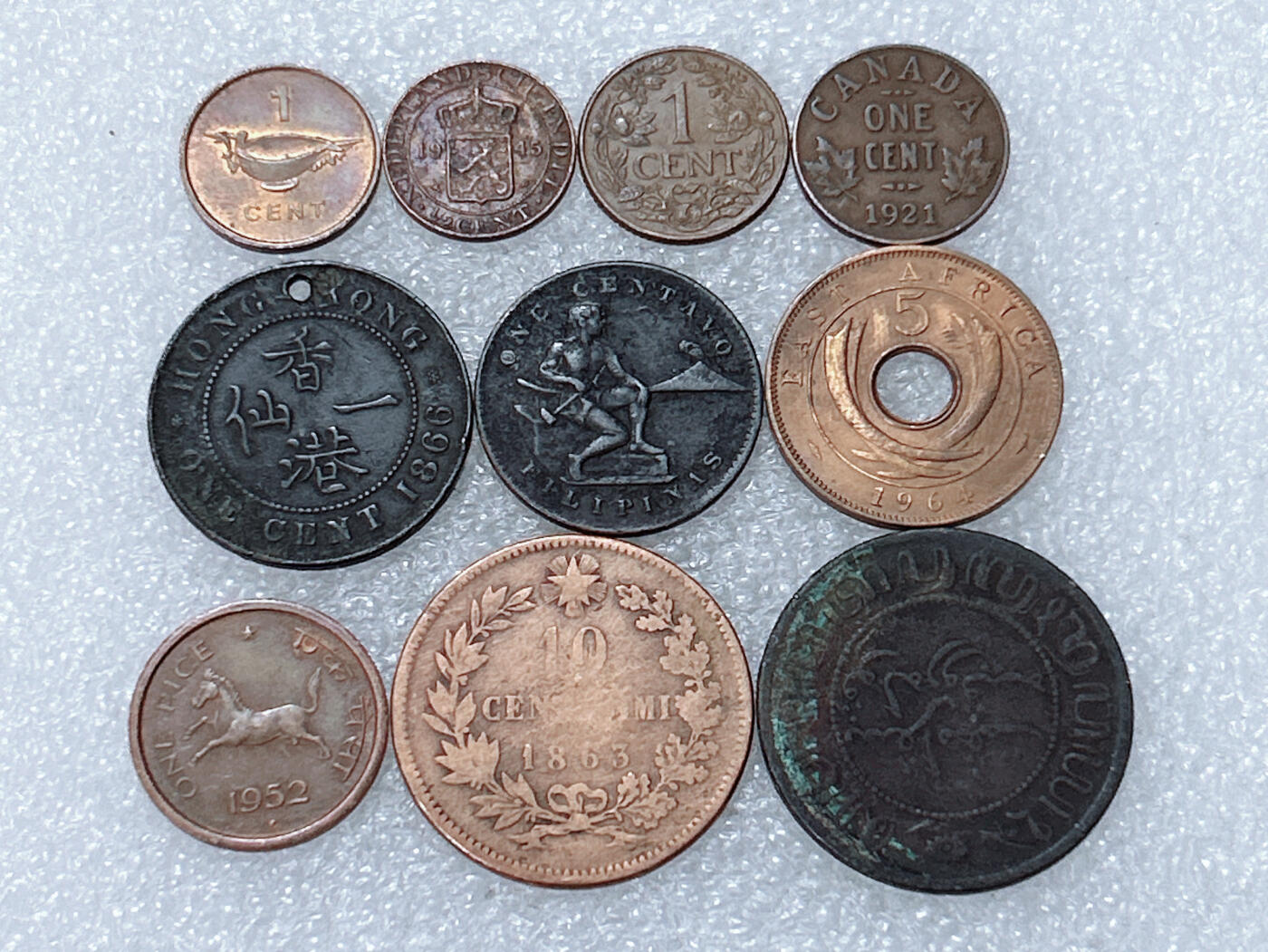 第一海外回流一元起拍收藏 散集专场  第301期 散币一组 10枚