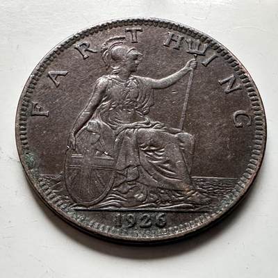 🌹外币初藏🌹🐯2026年第17场 快递将在12号停运 年前需发货的抓紧 ，年后正月十五恢复发货 - 英国1926年一法新 b