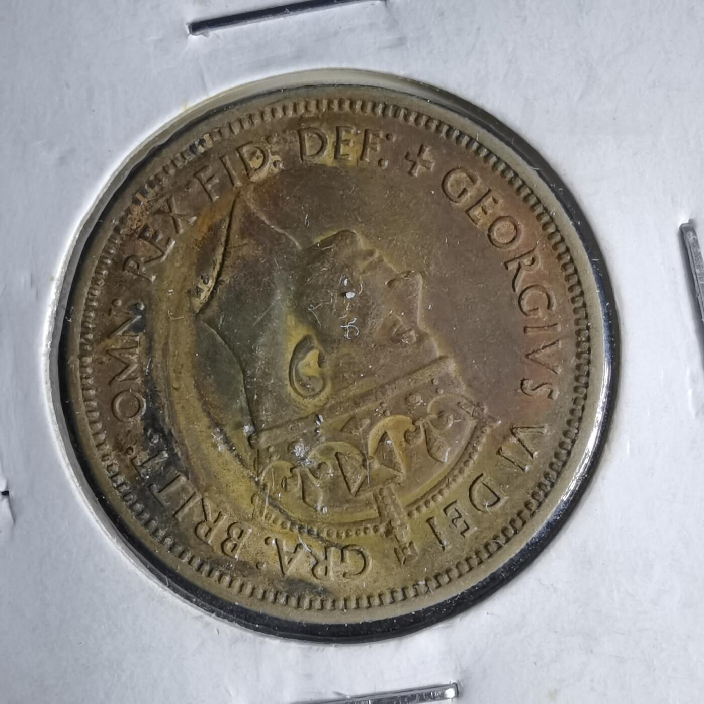 沼泽如烟--第987场 英属西非1952年1先令