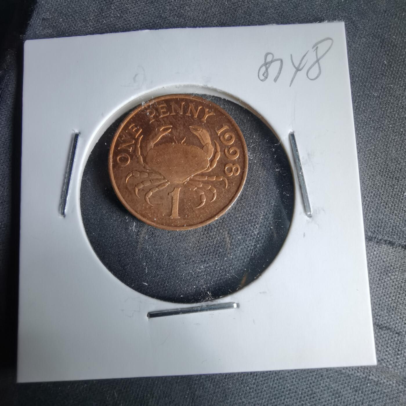 沼泽如烟--第987场 根西1998年1便士