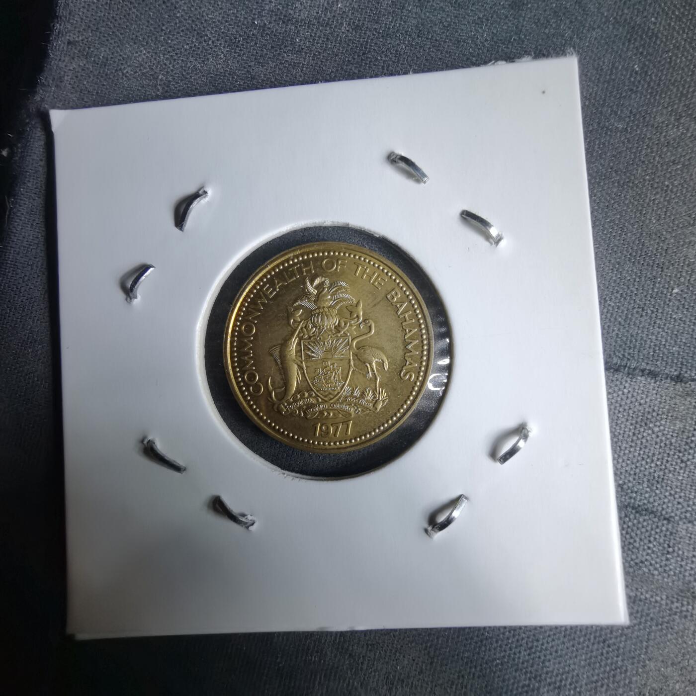 沼泽如烟--第987场 巴哈马1977年一分