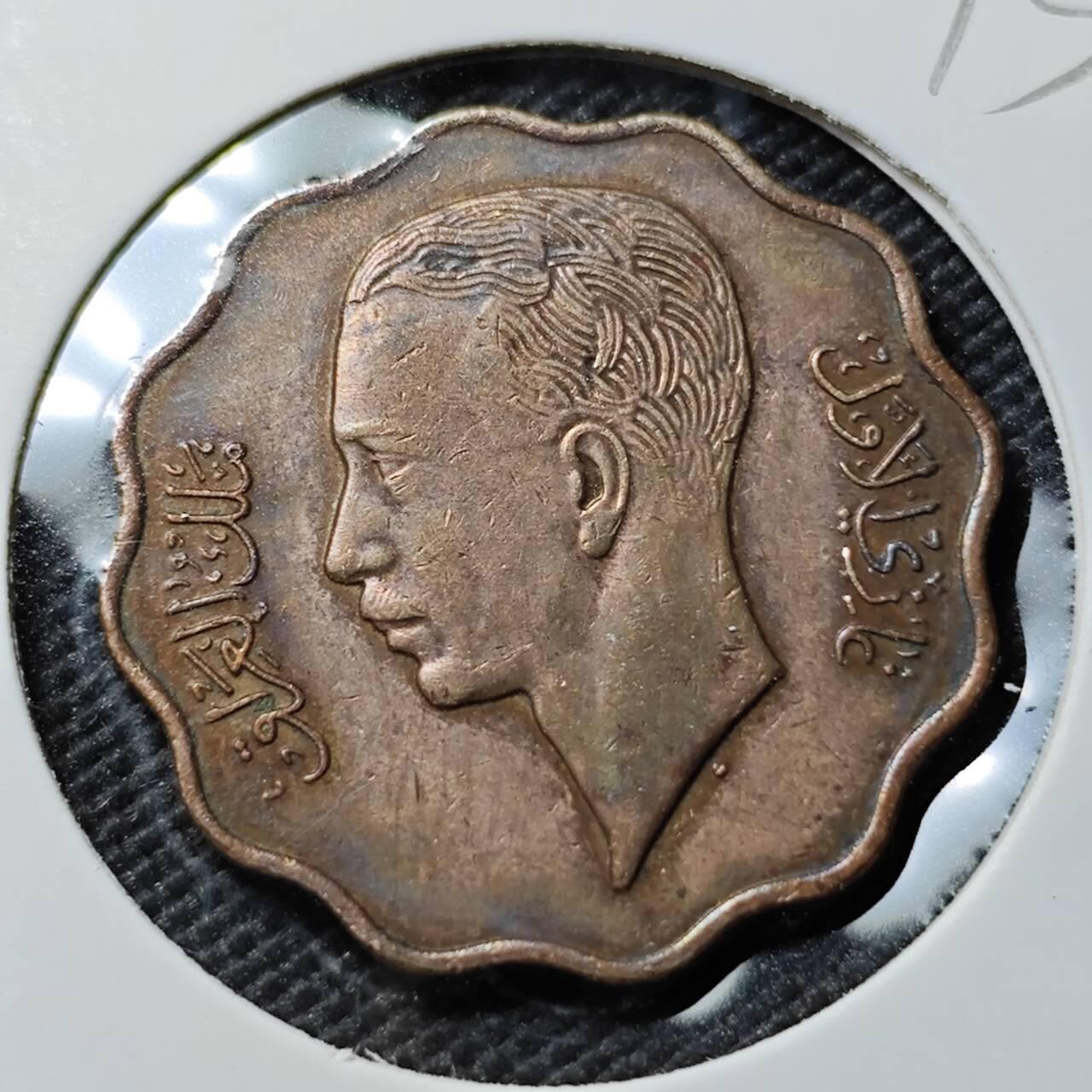 KK钱币收藏小铺  第393期  2月预留时间 周末发货  伊拉克10费尔