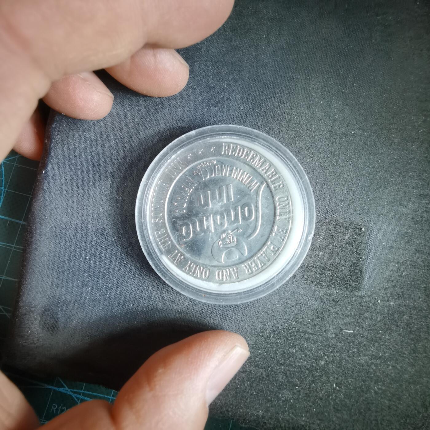 沼泽如烟--第987场 美国60年代赌场代币代币