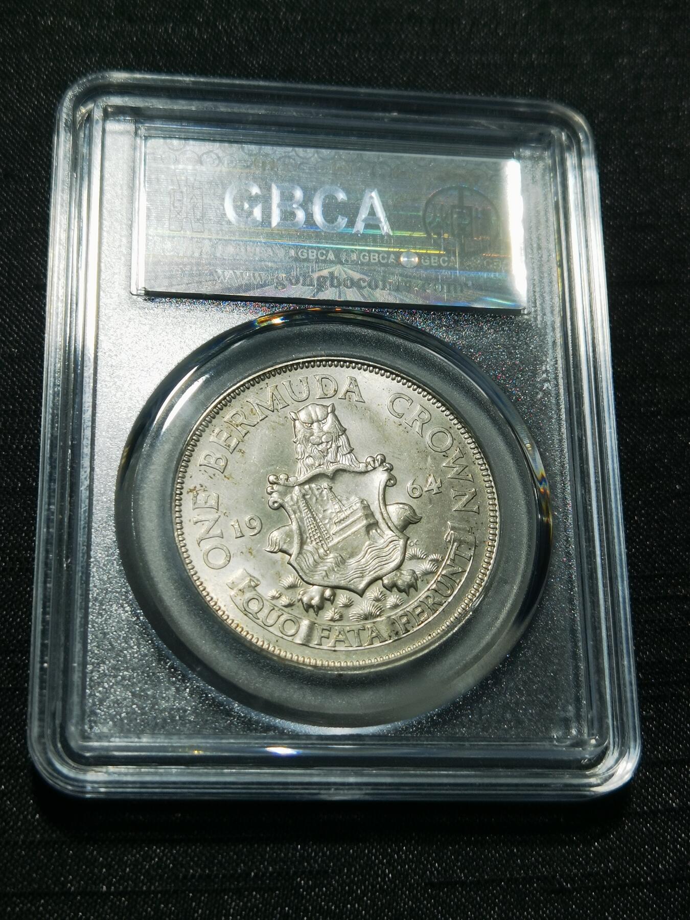 天下钱庄专场欢迎参拍 英属百慕大群岛银币，