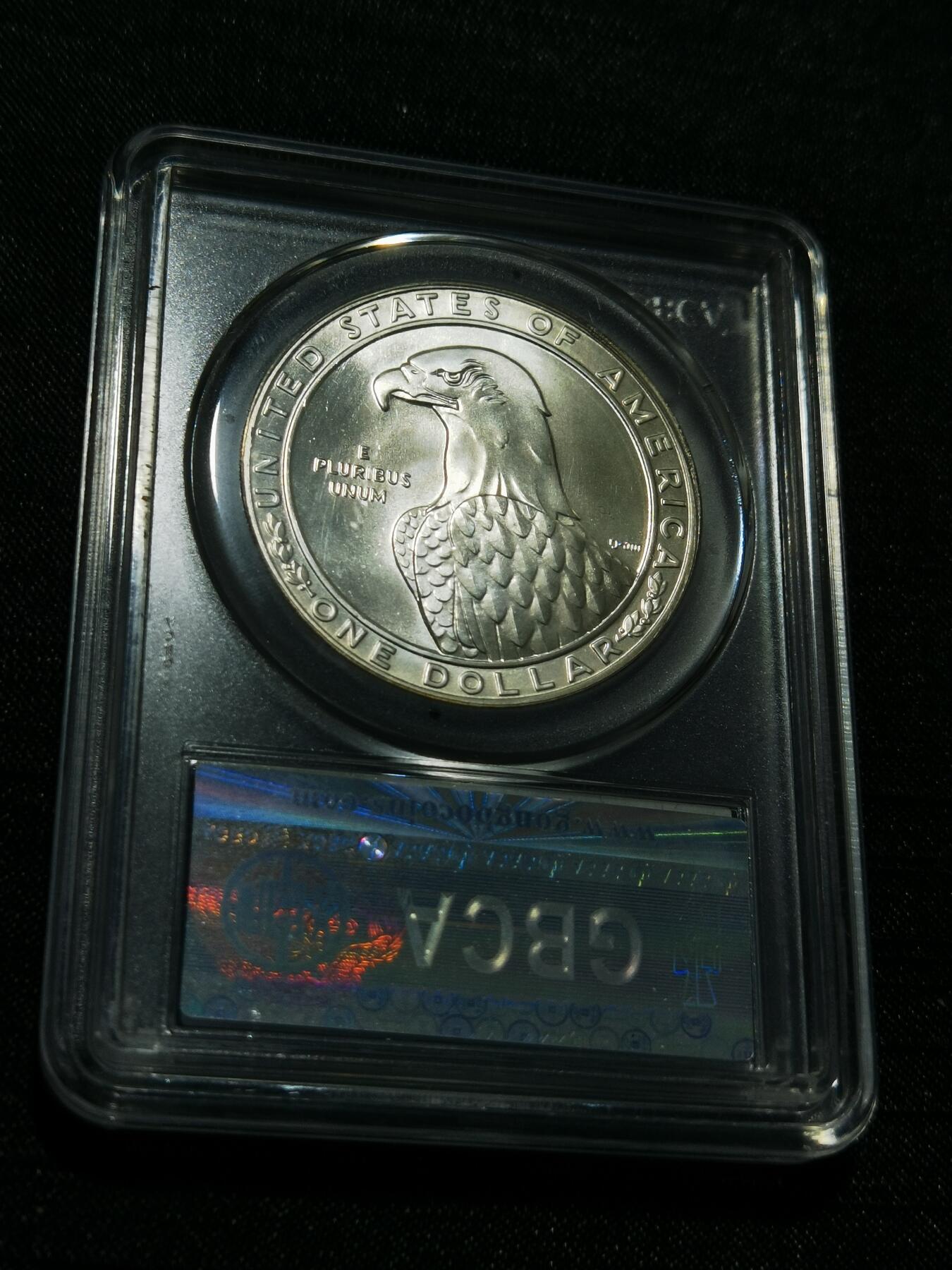 天下钱庄专场欢迎参拍 美国洛杉矶奥运会银币