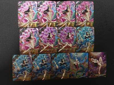 天玑星卡拍第169期《2.5周四截拍》持续收拍收评中 满赠卡需备注 - 喜媚 女娲 粗闪 13张 自制卡