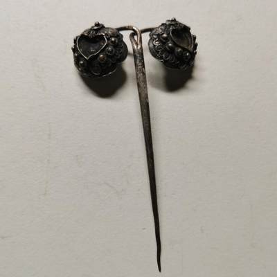 杂件专场99期 - 清代老银发簪