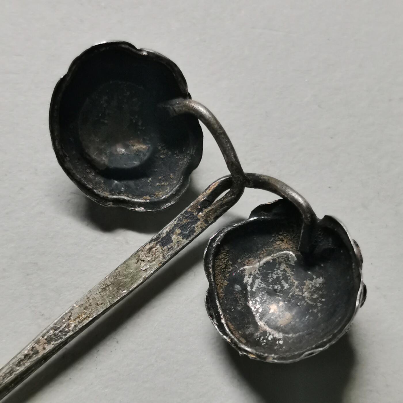 杂件专场99期 清代老银发簪