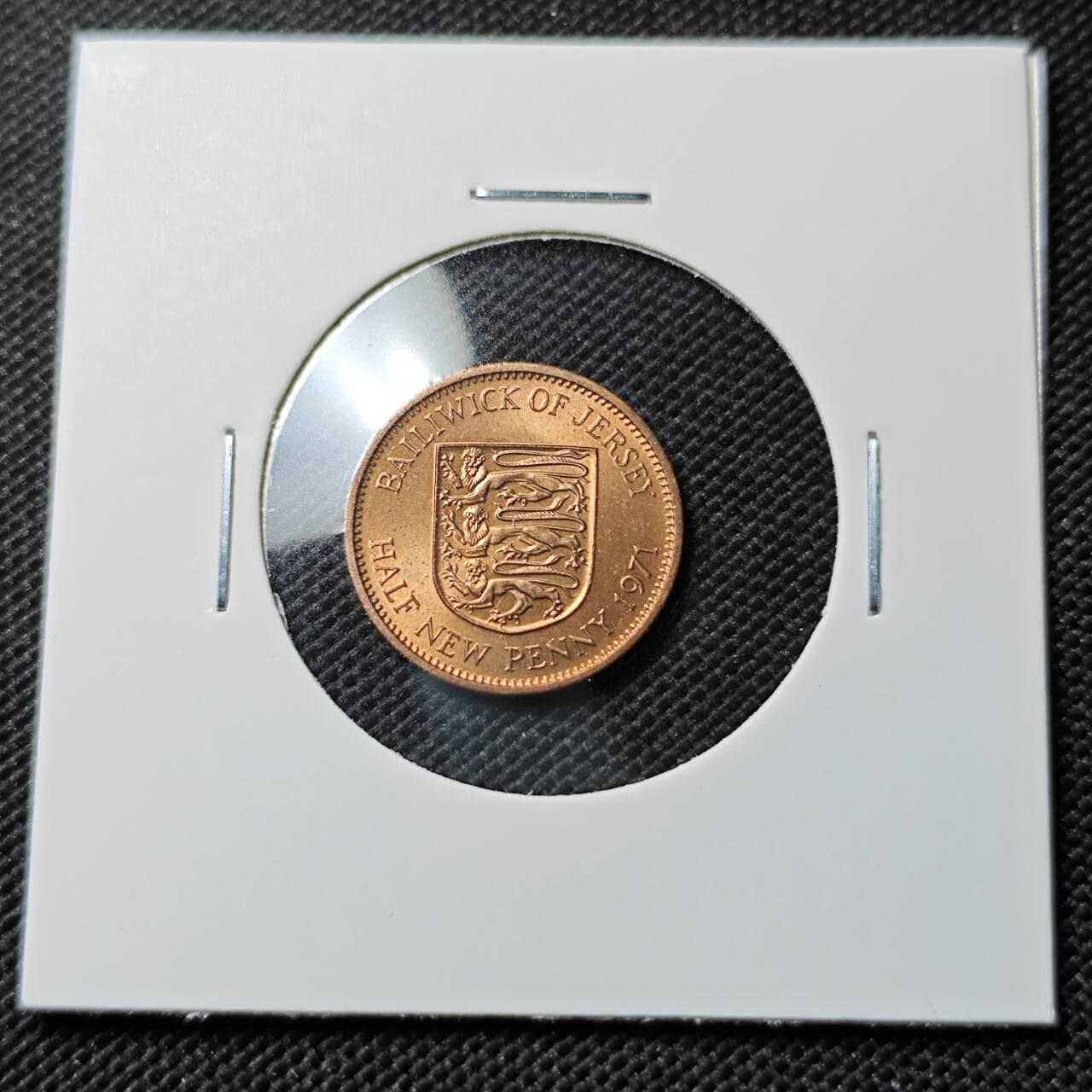 KK钱币收藏小铺  第393期  2月预留时间 周末发货  泽西半便士铜币好品