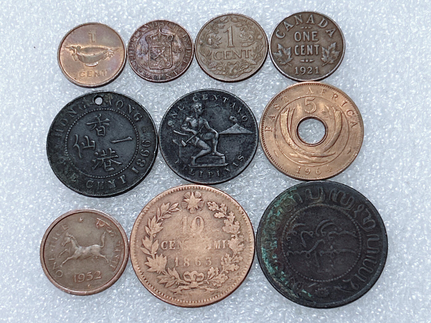 第一海外回流一元起拍收藏 散集专场  第301期 散币一组 10枚