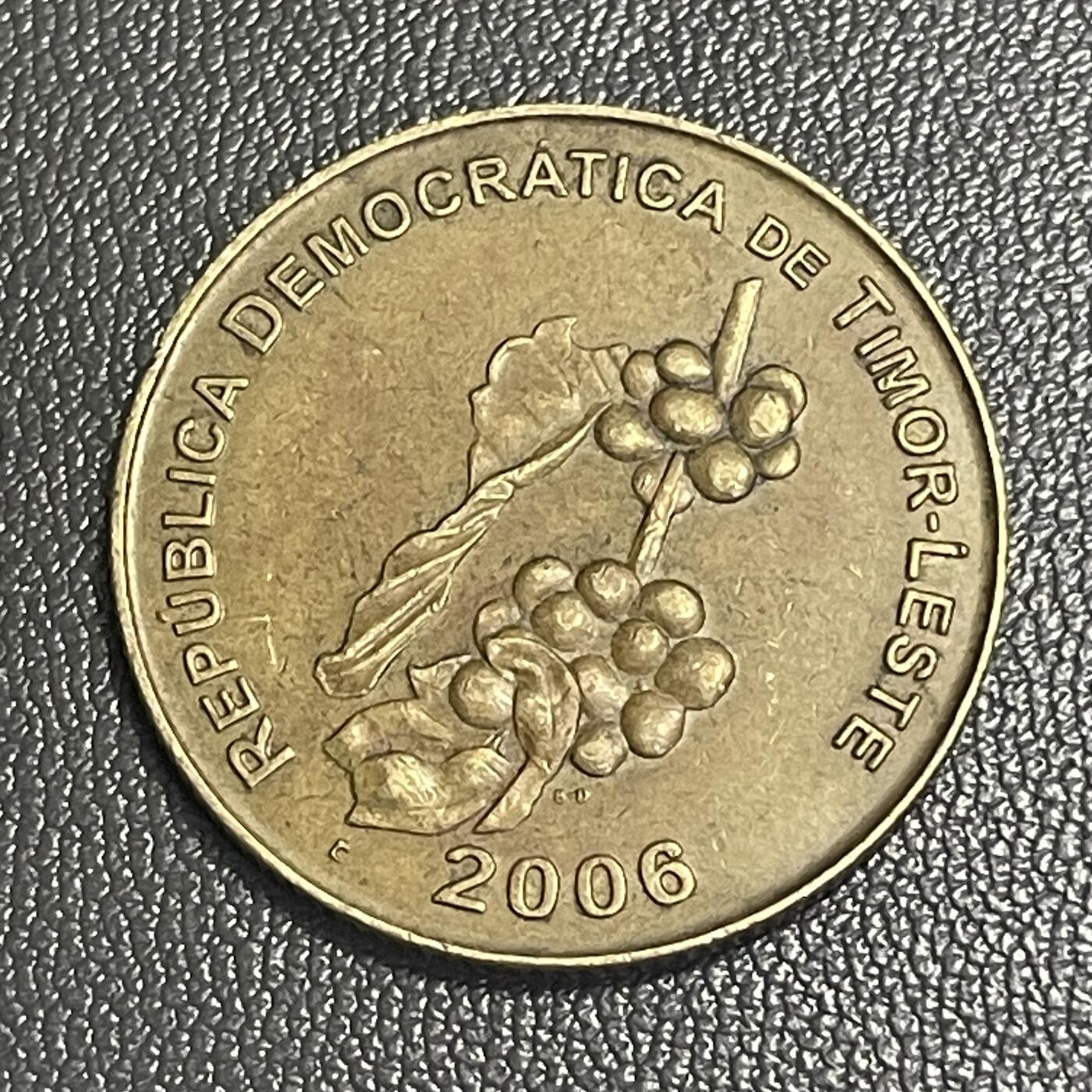 回流0207 东帝汶2006年50分 咖啡果