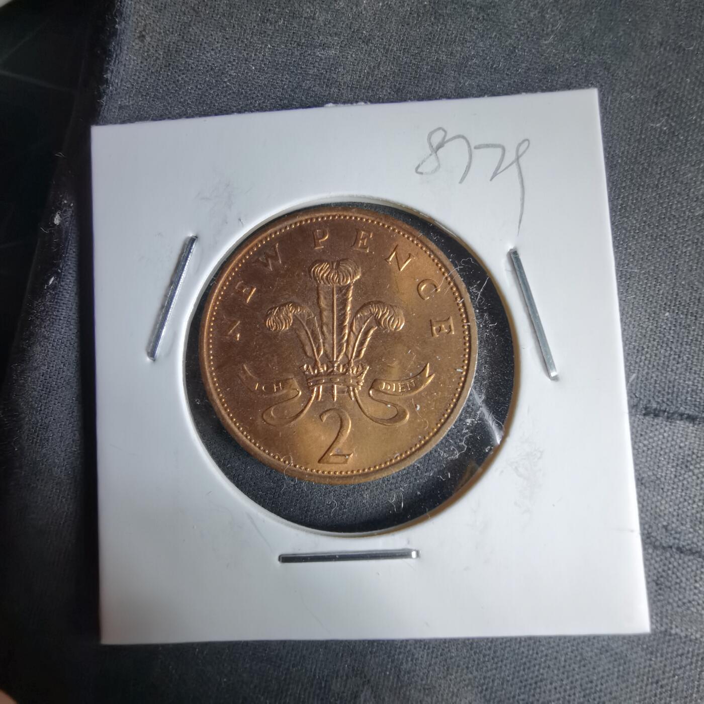 沼泽如烟--第987场 英国1981年2便士