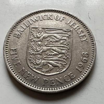 🌹外币初藏🌹🐯2026年第17场 快递将在12号停运 年前需发货的抓紧 ，年后正月十五恢复发货 - 泽西岛1968年五便士