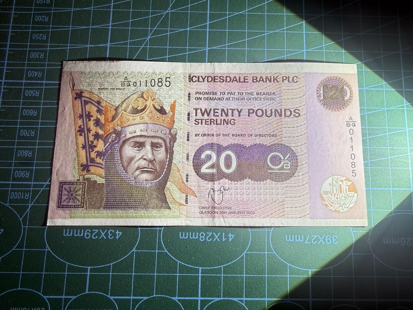 【炜奕收藏】，第五十九期，苏格兰多时期钞票，年前最后一期，拍后所有寄存物品将寄出