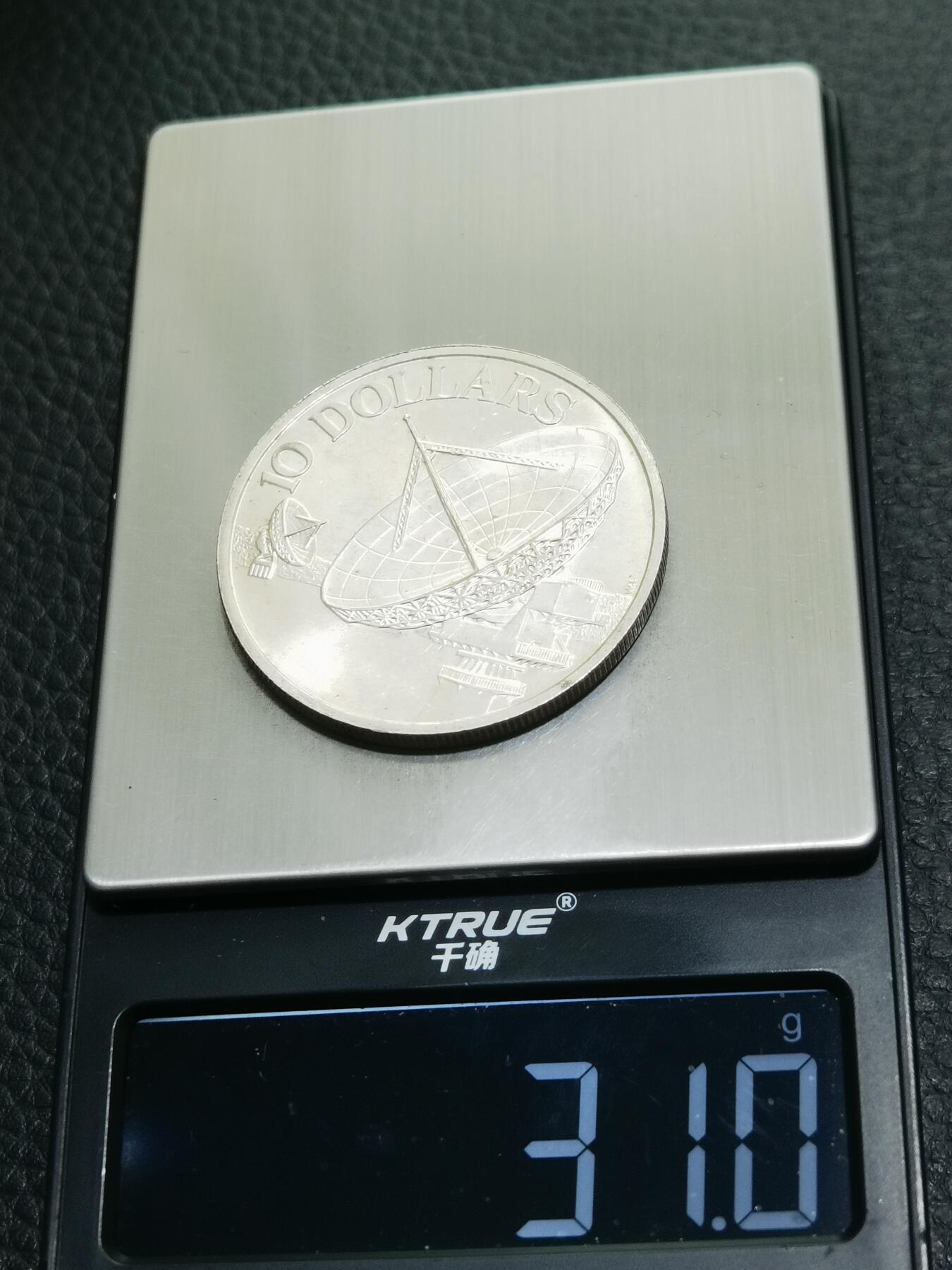 天下钱庄专场欢迎参拍 新加坡雷达10元银币