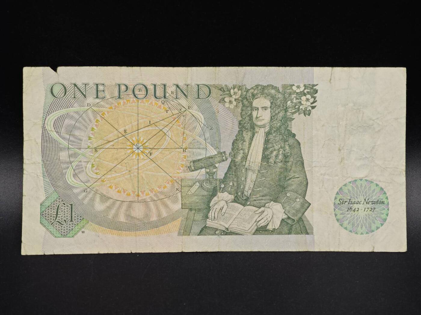 【淘币小摊】实时拍第八百六十五拍   纸币场    年前最后一周之前预留预留8号9号全部发出请更换最新收货地址不方便收货的请勿参拍或者顺丰到付 英国英格兰银行一镑纸币【有折】