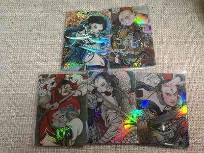 欢迎送拍、零成本上架，释放现金流，合理分配上拍卡品 - 【彩闪】李广 5张 