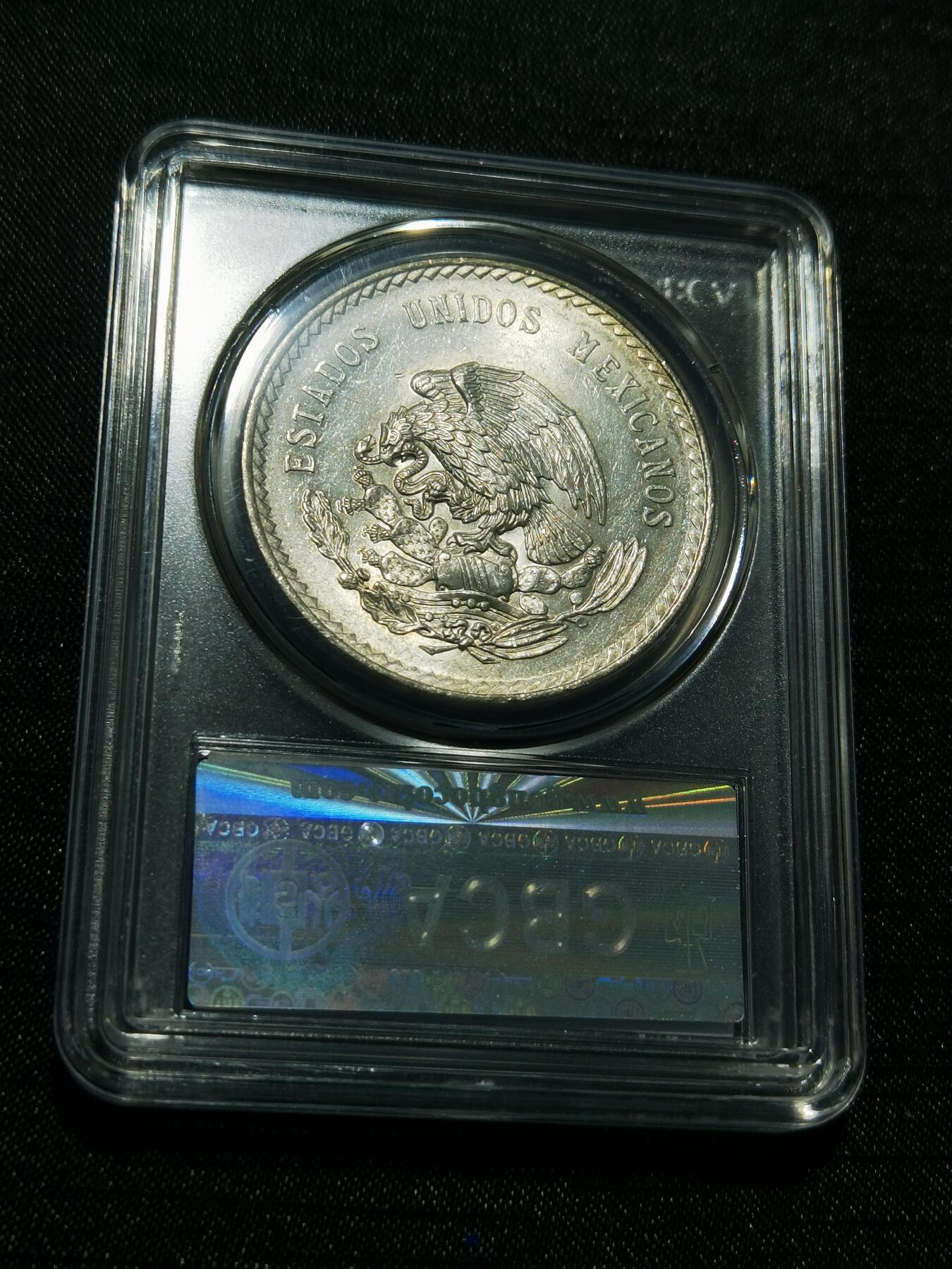 天下钱庄专场欢迎参拍 墨西哥印第安人酋长银币