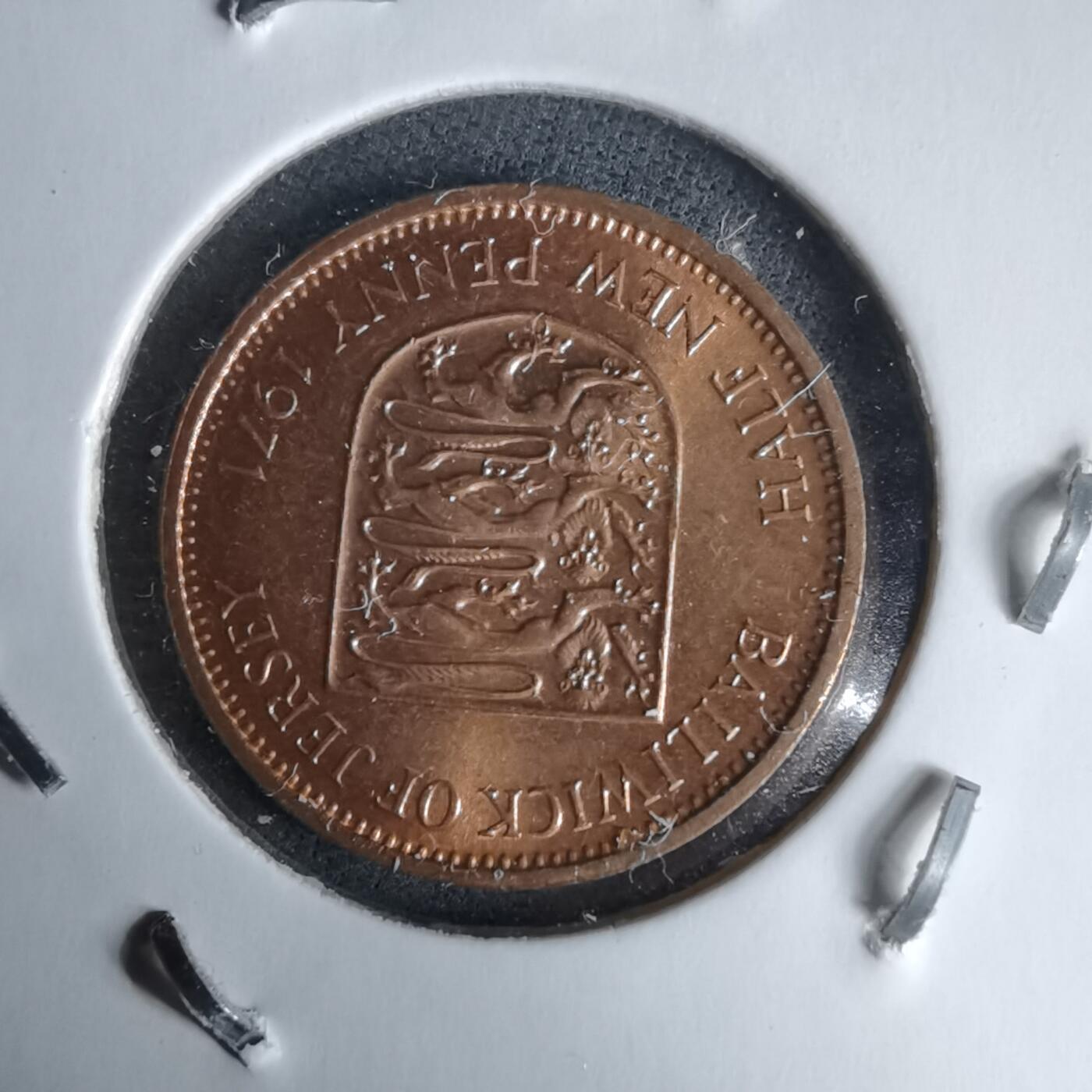 沼泽如烟--第987场 泽西1971年半便士