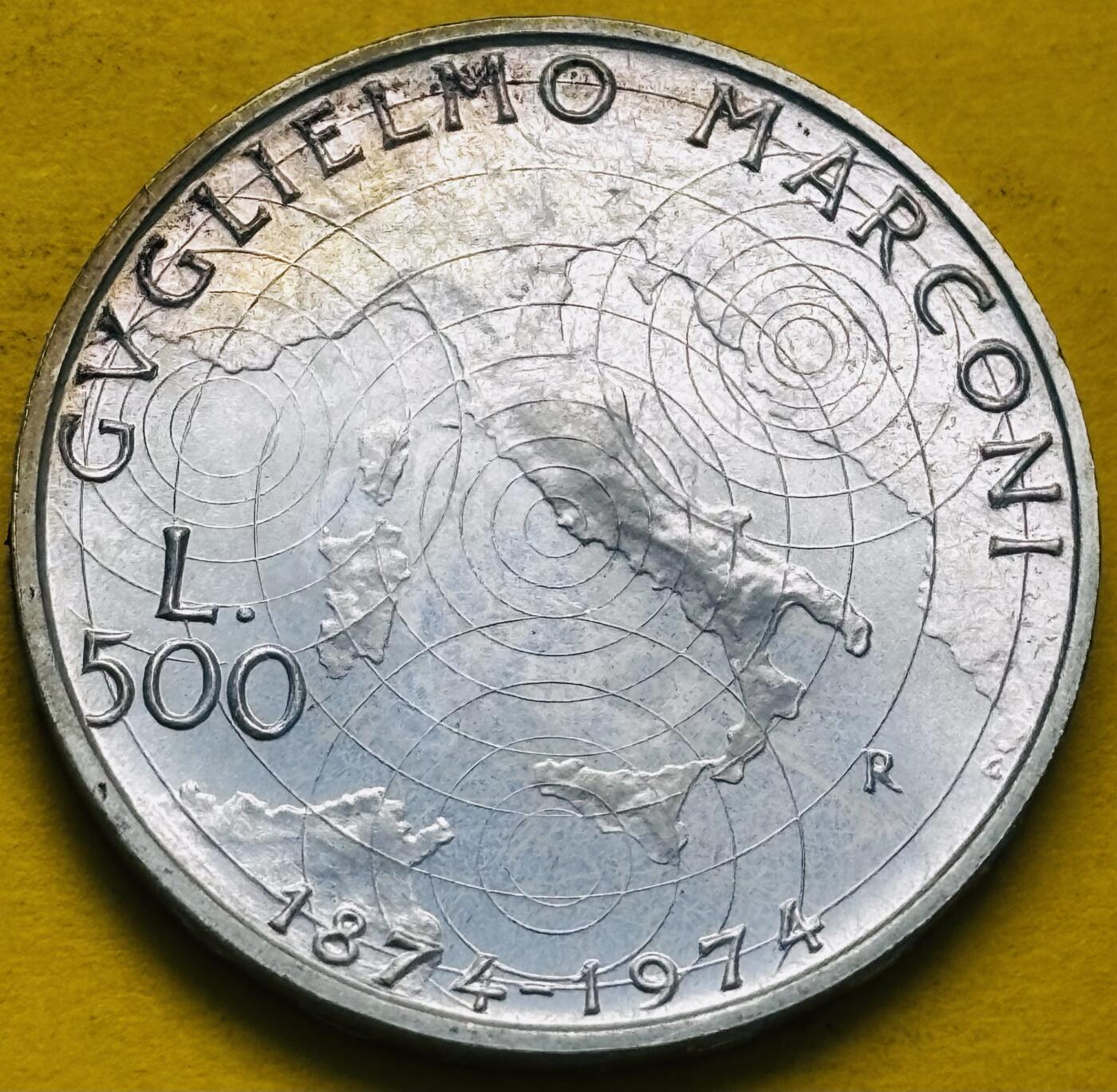 【金马踏春，泉马奔腾】2026 年新年贺岁场，（定于年初五接财神截拍）祝各位老板马到成功，马上有钱，愿岁岁平安喜乐顺遂 原包带证书收藏 意大利1974年发行马可尼诞生百年磨砂纪念银币11g835 银