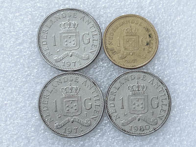 第一海外回流一元起拍收藏 散集专场  第301期 - 荷属安德列斯硬币 4枚