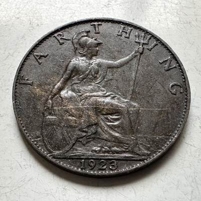 🌹外币初藏🌹🐯2026年第17场 快递将在12号停运 年前需发货的抓紧 ，年后正月十五恢复发货 - 英国1923年一法新