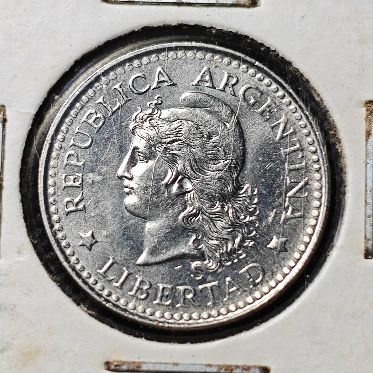 KK钱币收藏小铺  第394期  2月预留时间 周末发货  1959阿根廷5分 