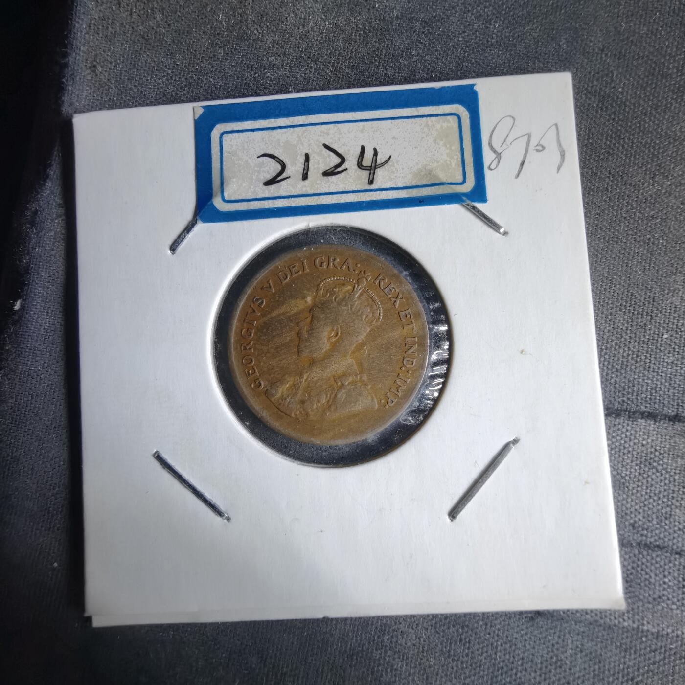 沼泽如烟--第987场 加拿大1933年一分